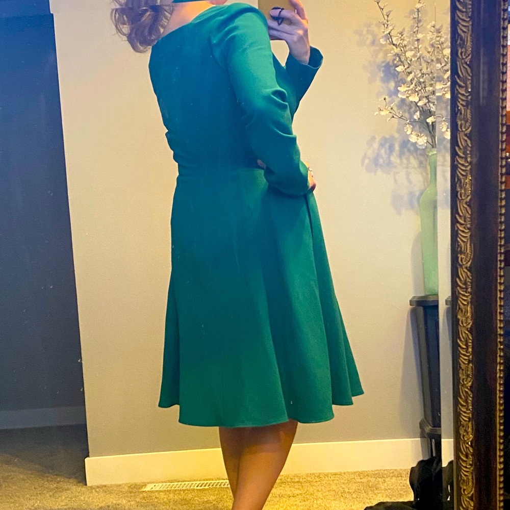 Green Gal meets Glam dress
